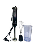 3-in-1 Hand Blender Set with Whisk & Measuring Cup