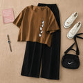 SpikeHues Panda Print Casual Co-ord Set