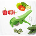 Multi-Function Vegetable Slicer & Cutter (Manual Chopper)